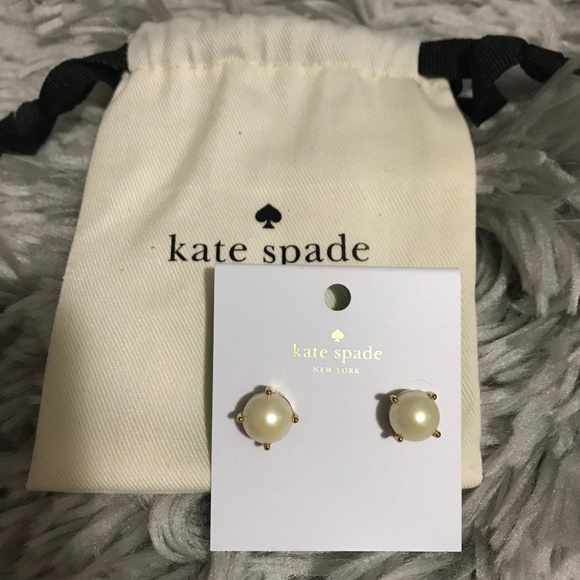 kate spade Jewelry - NWT Kate Spade Pearl Stud Earrings